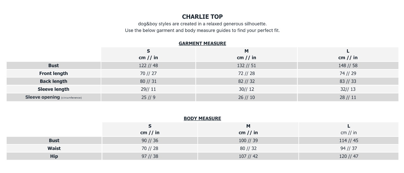 CHARLIE top | Perception