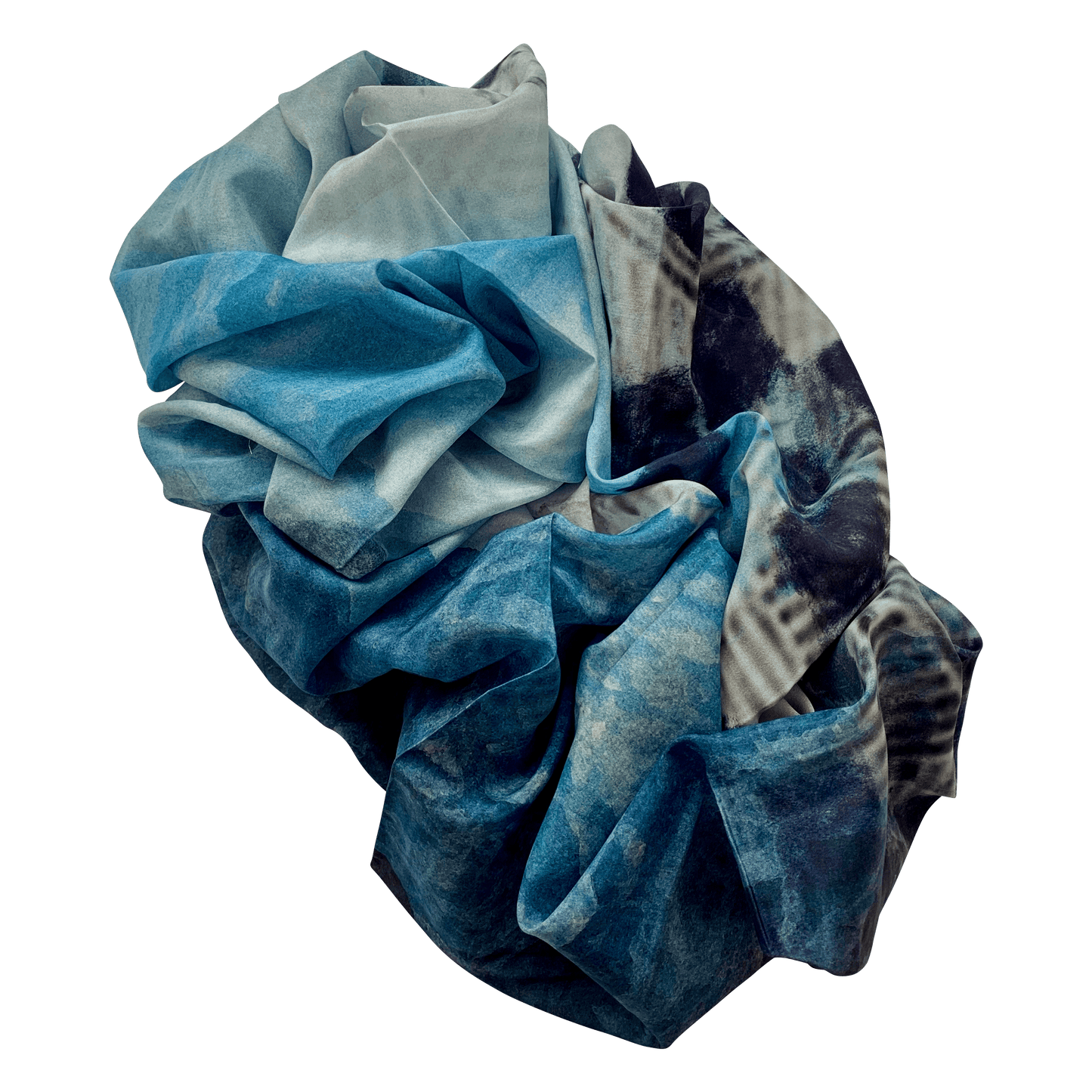 UNEXPECTED silk-cotton scarf