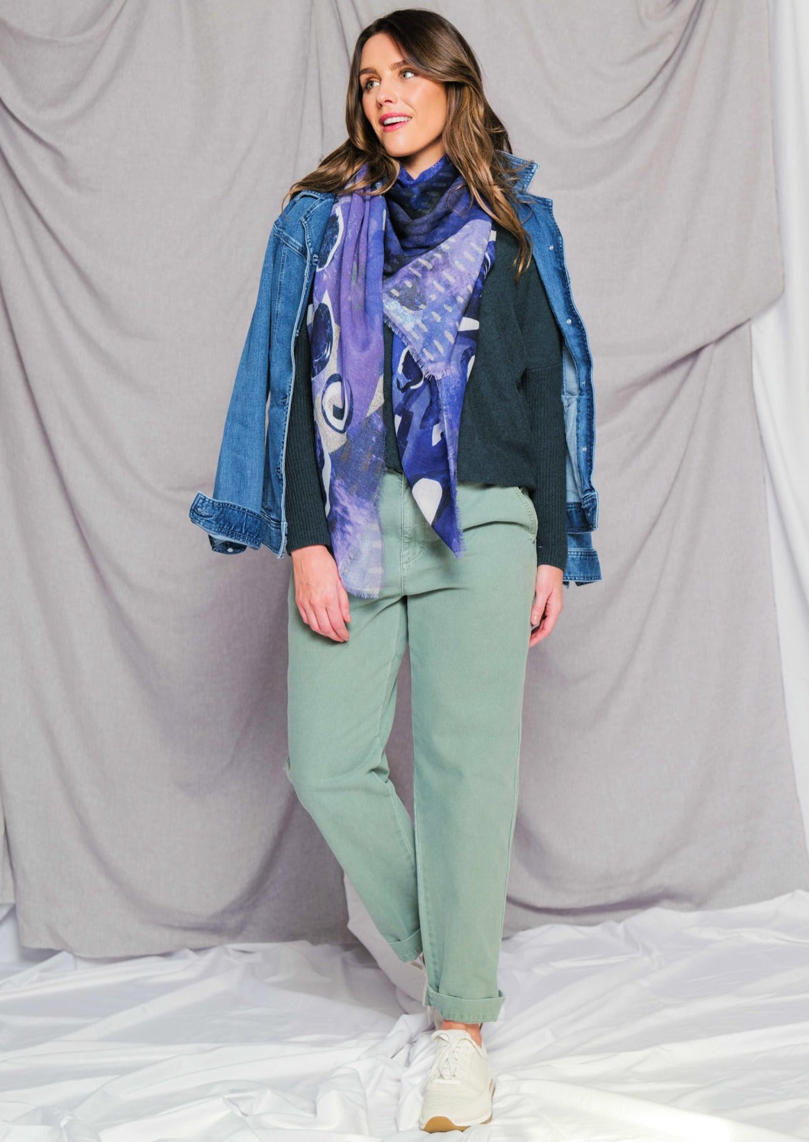 winter scarf styling fashion inspo
