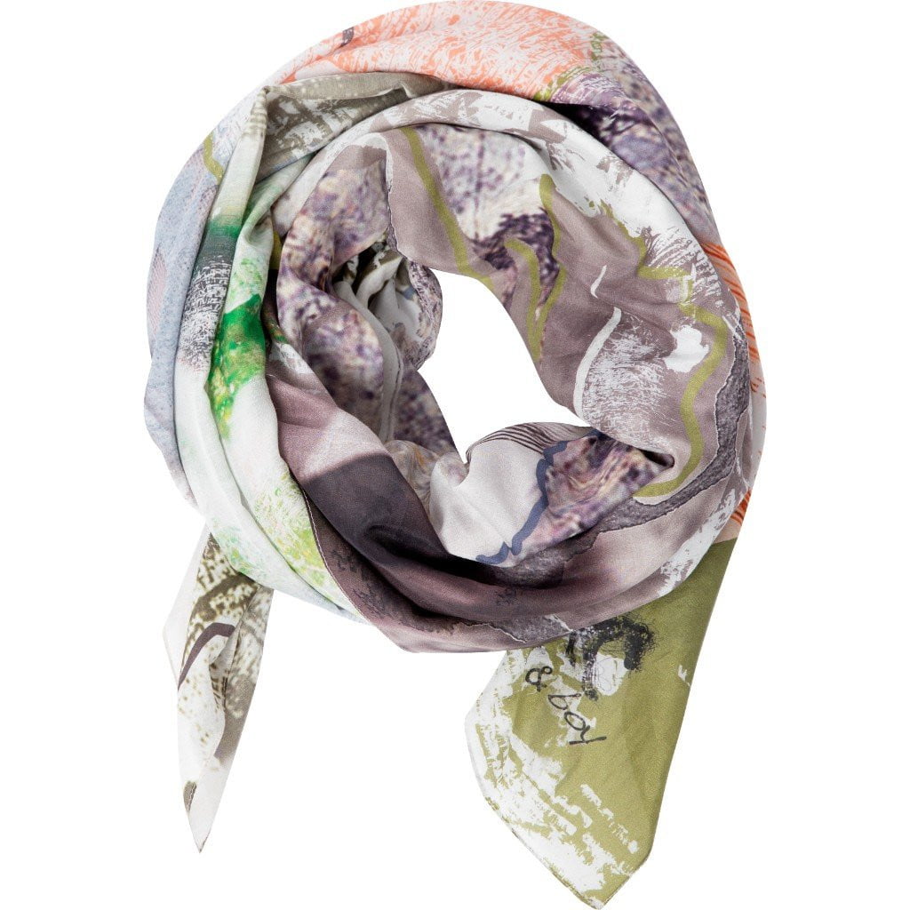 WHISPER silk-cotton scarf (SAMPLE)