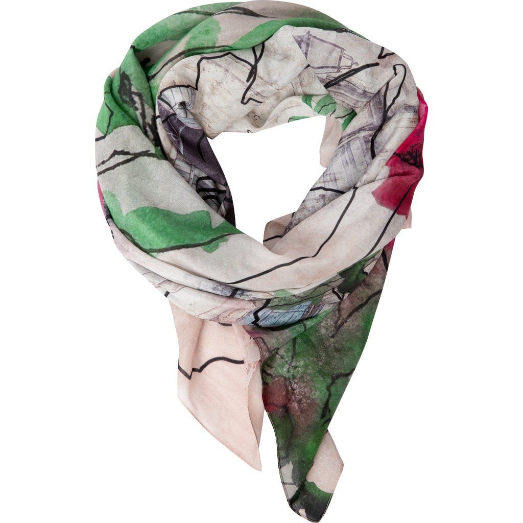 REACH silk-cotton scarf (SAMPLE)