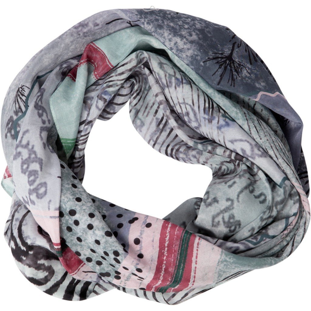 TEMPUS silk-cotton scarf (SAMPLE)