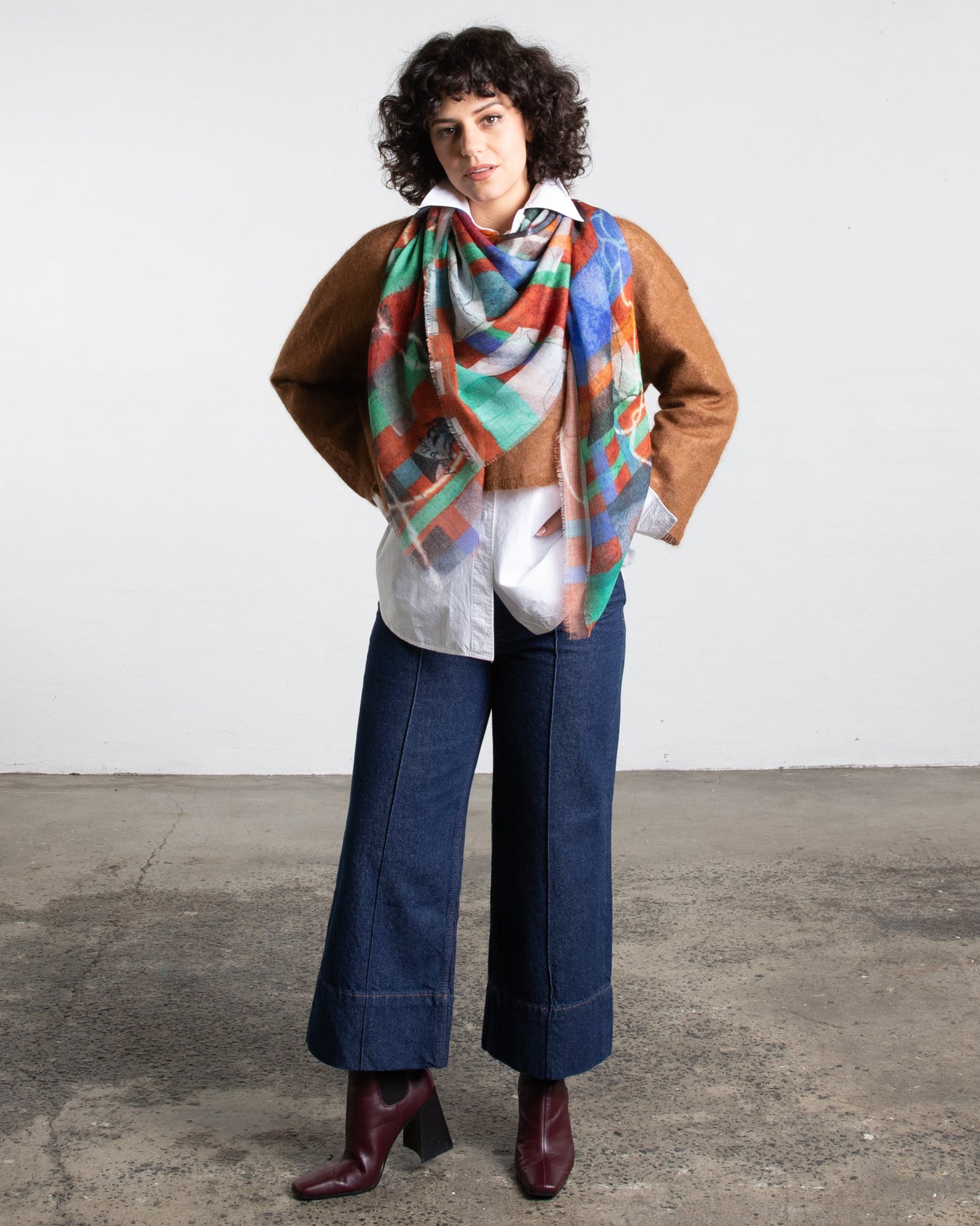 AMBIT wool scarf