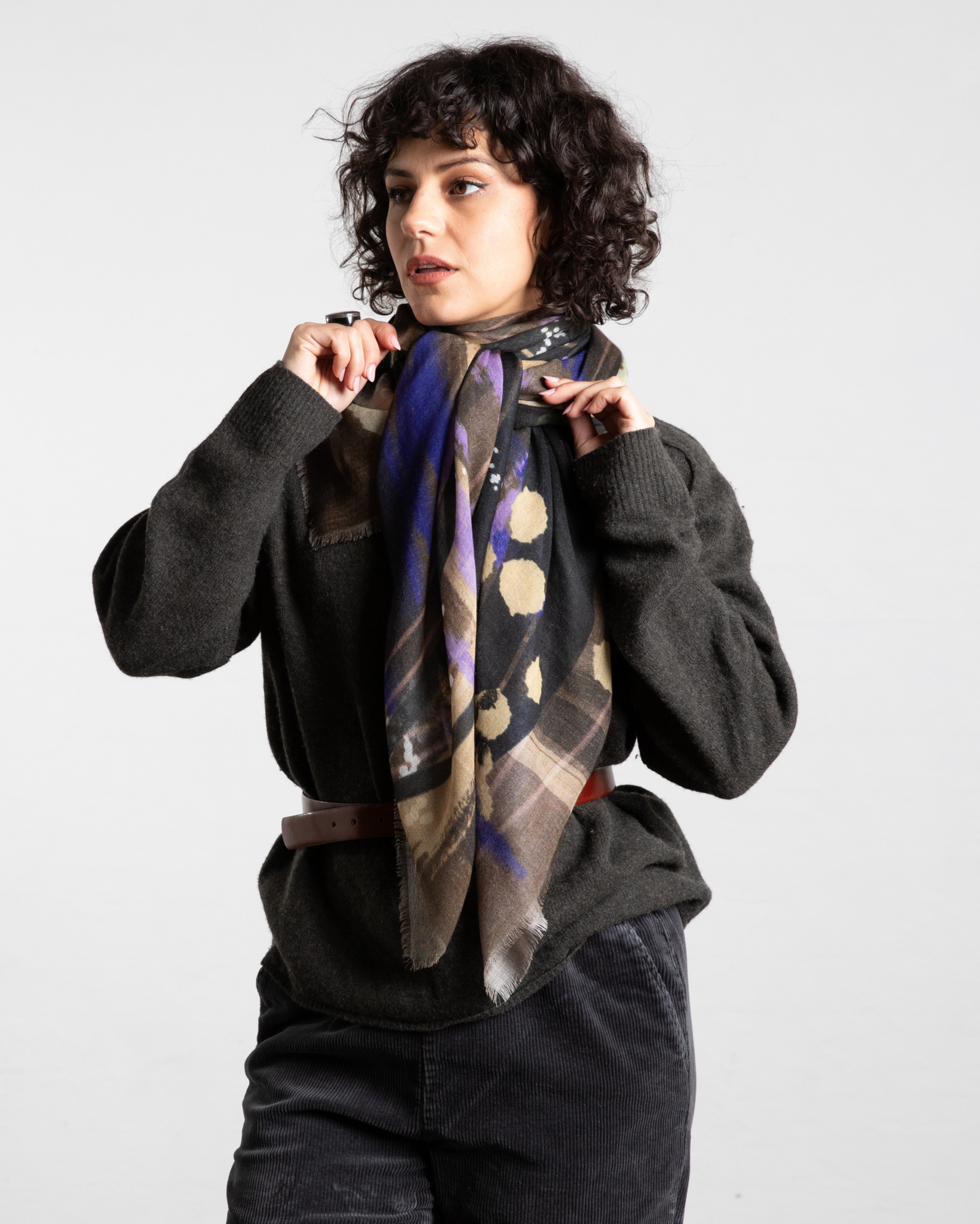 ADATTARE wool scarf