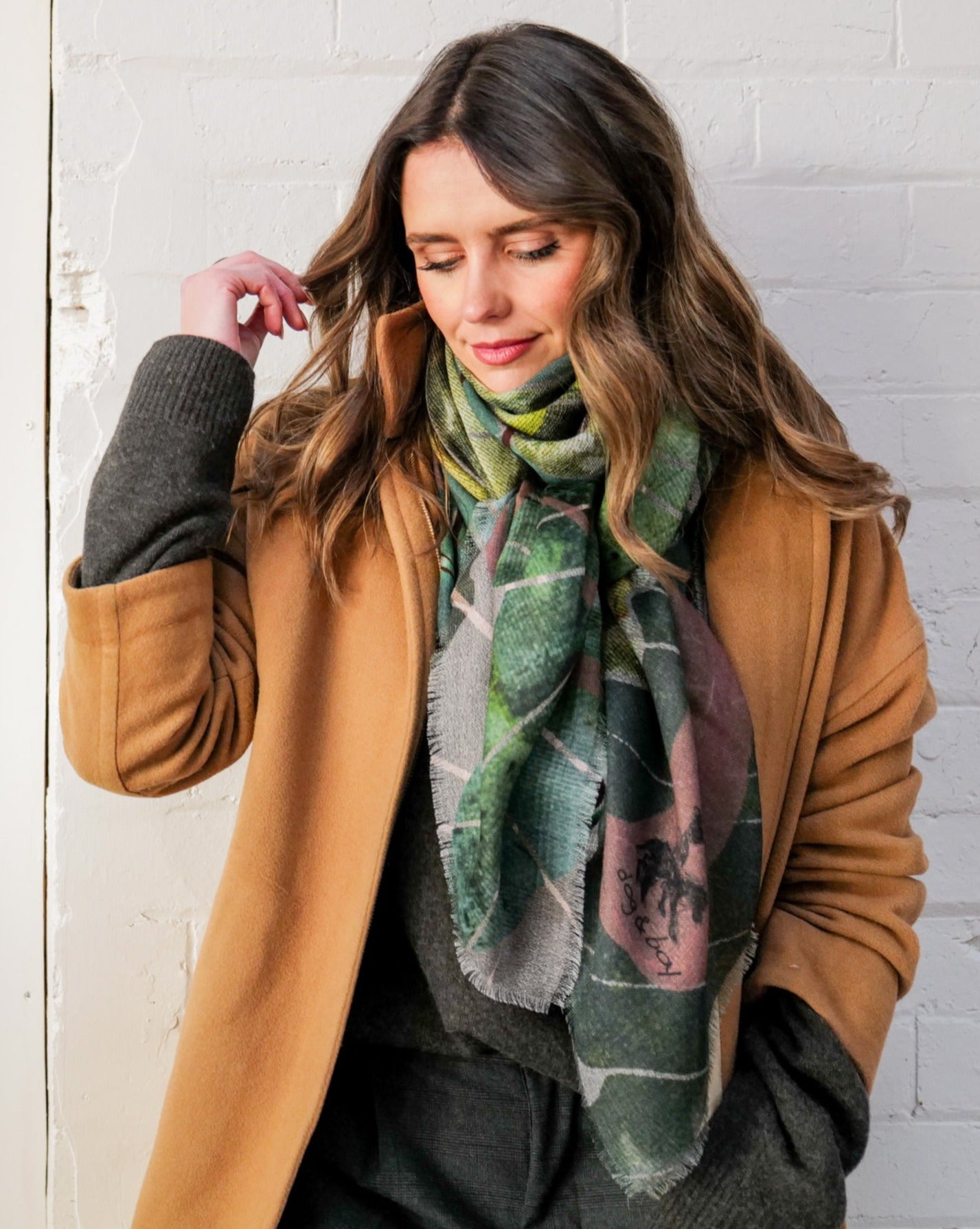 CROIRE wool scarf