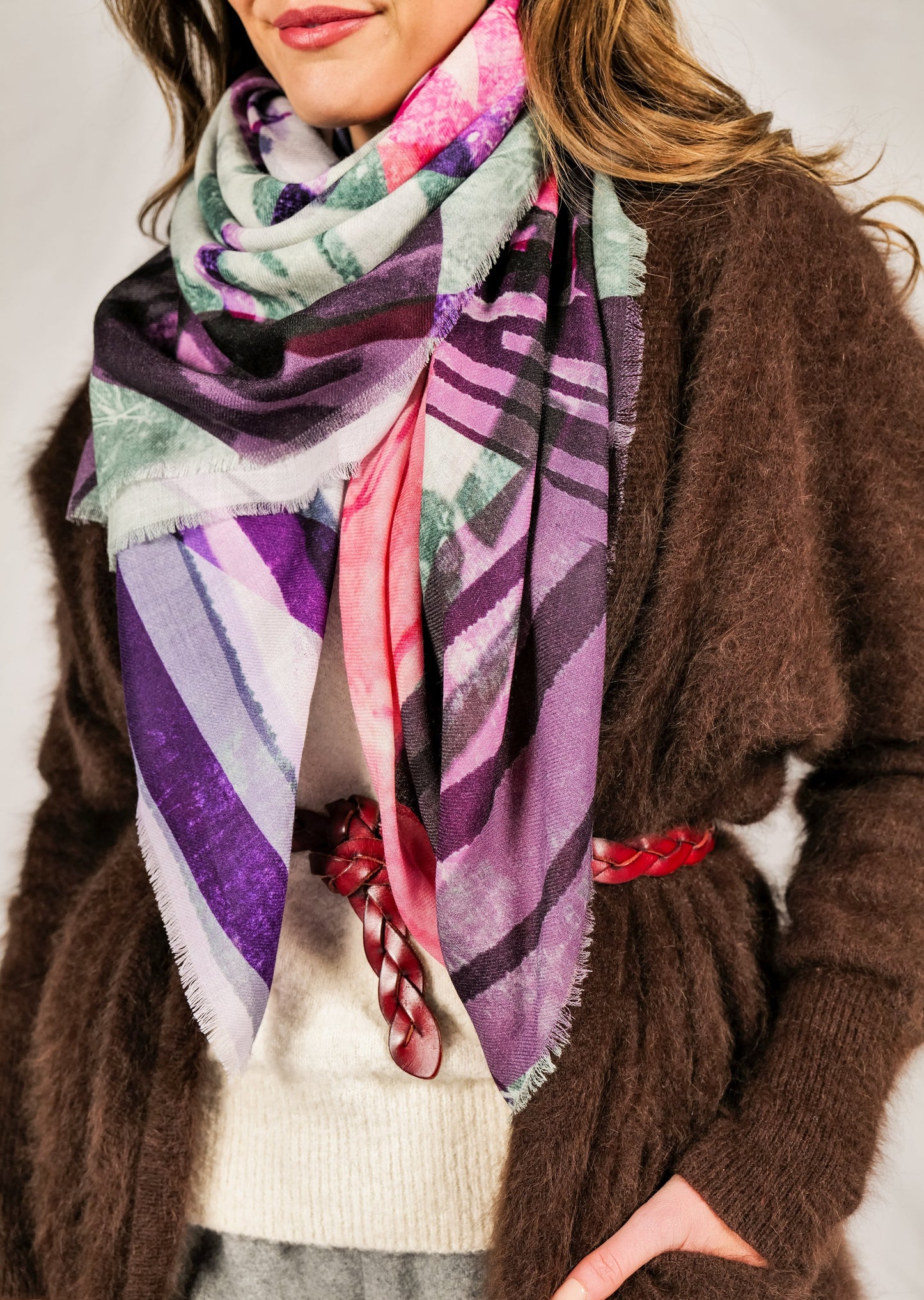 HOLUS BOLUS wool scarf