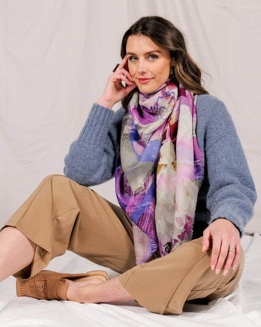 EUPHORIA wool scarf