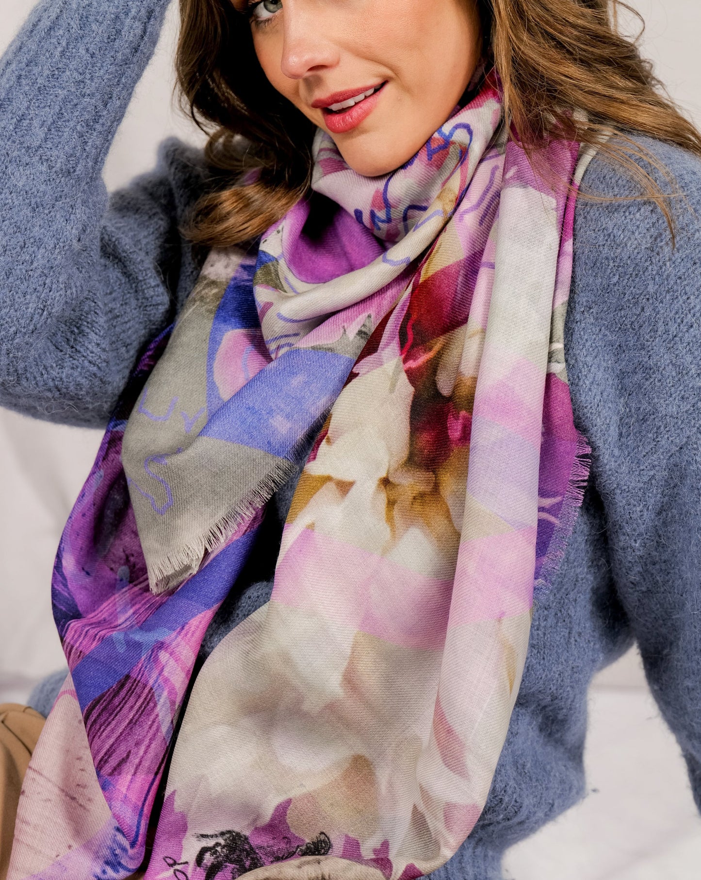 EUPHORIA wool scarf