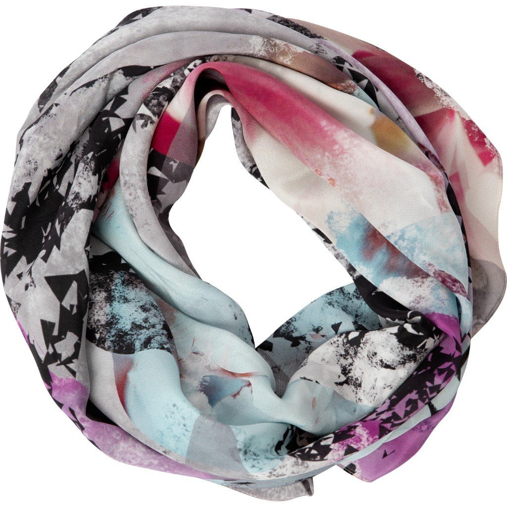 FLOS | magnolia silk scarf (SAMPLE)