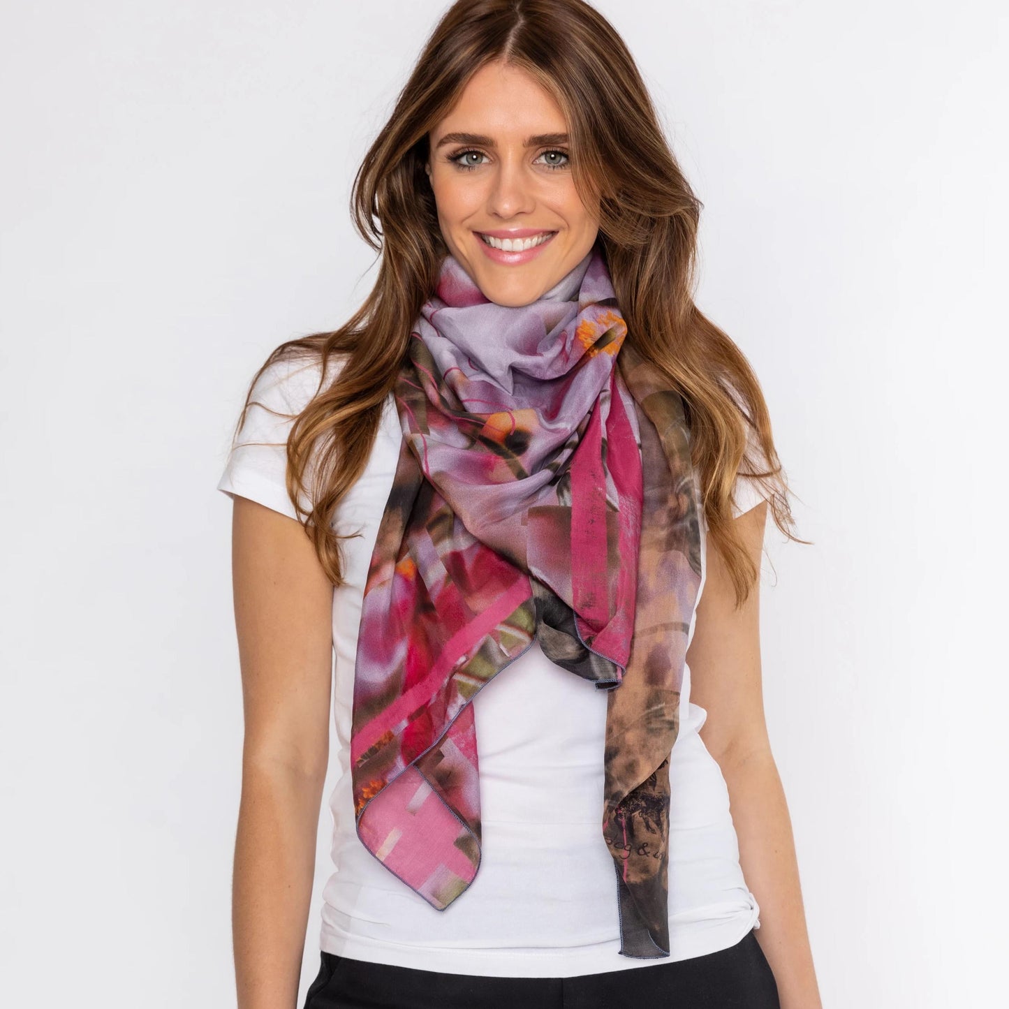 ELEMENT silk-cotton scarf