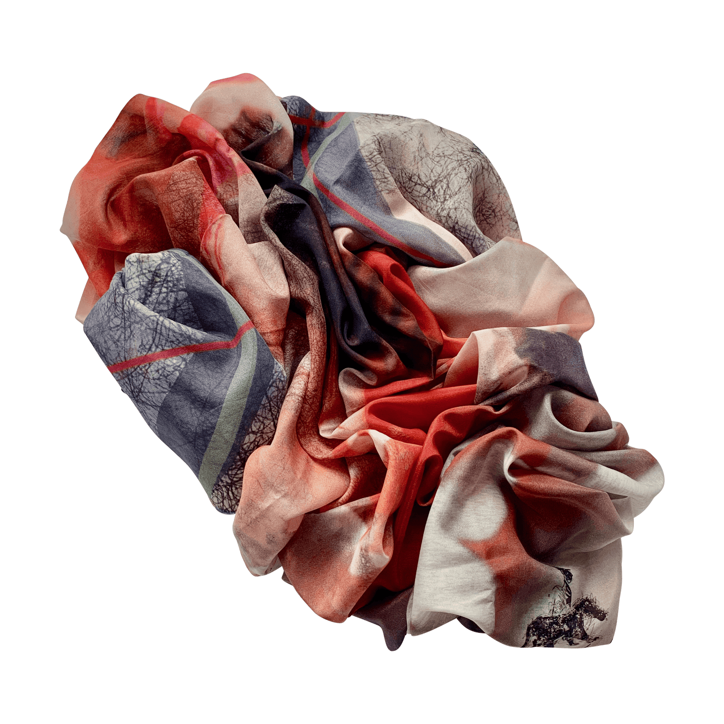 JOY silk-cotton scarf (SAMPLE)